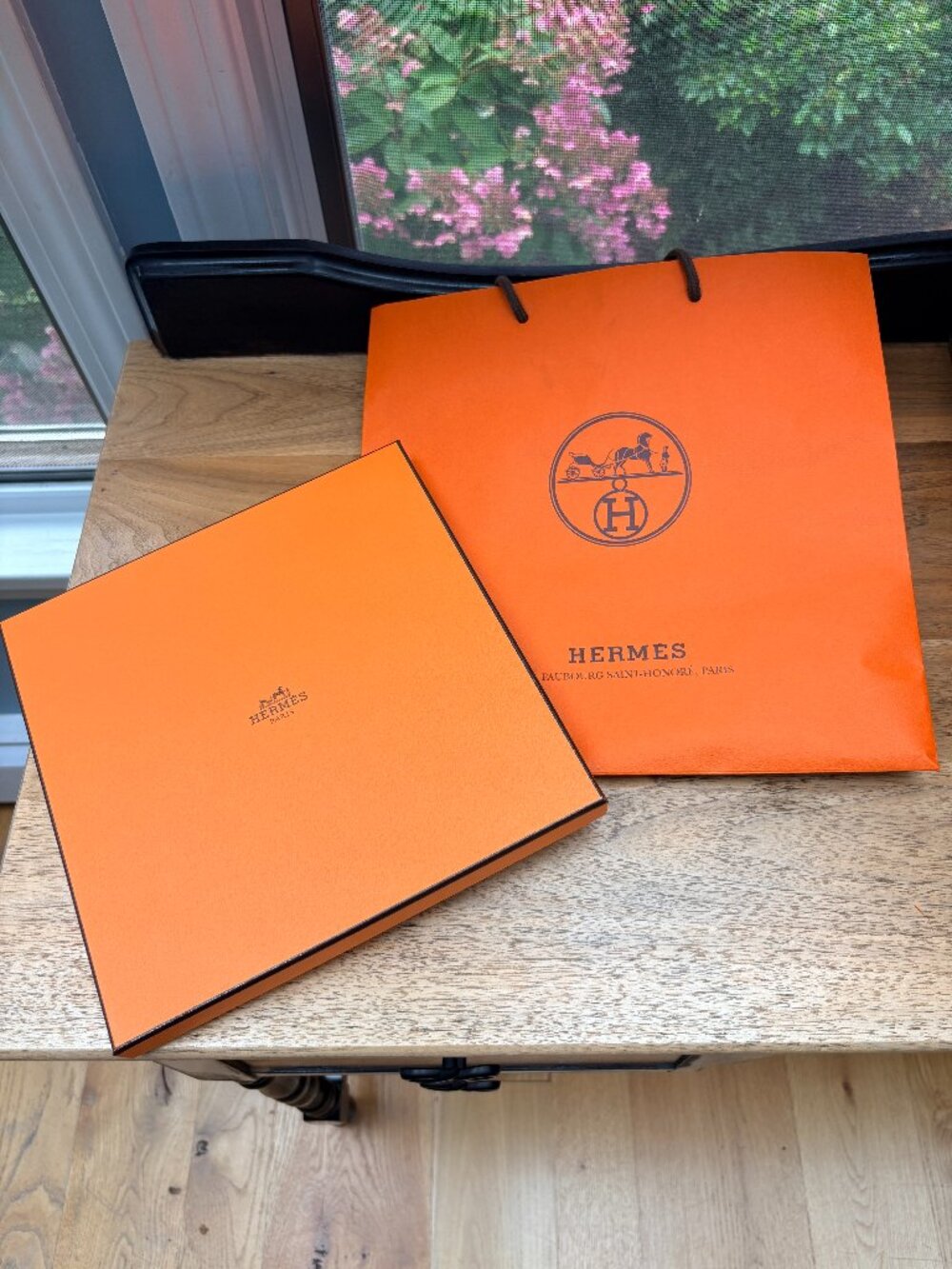 Hermes Box and Bag Only